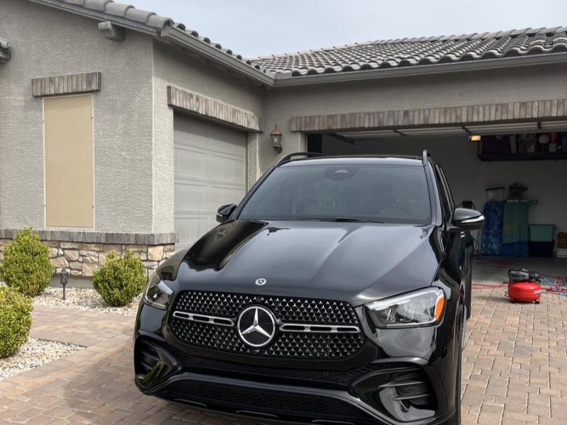 Mercedes GLE with a spotless exterior finish